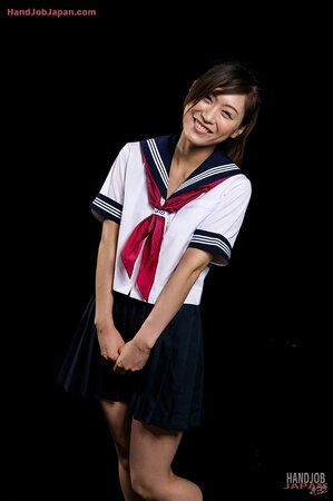 Adorable Reika Yamada worships cock and plays with cum too