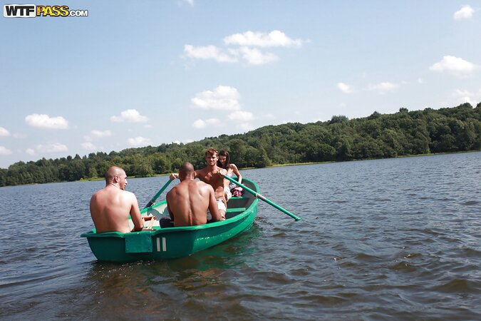 This gangbang is like a work of art. and you gotta love it