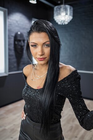 She is always in the company of wealthy, powerful, BLACK men