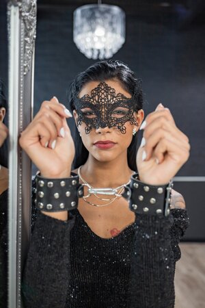 She is always in the company of wealthy, powerful, BLACK men