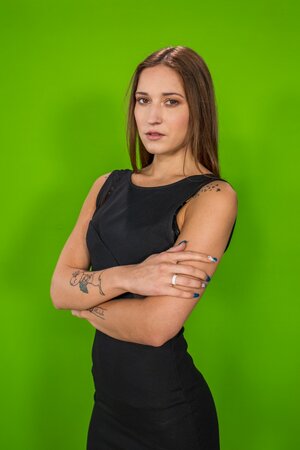 As she starts to tease sensually, we fall in love with her pussy