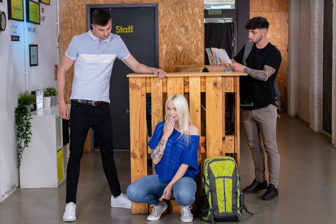 She wants him to caress her all over before fucking her silly