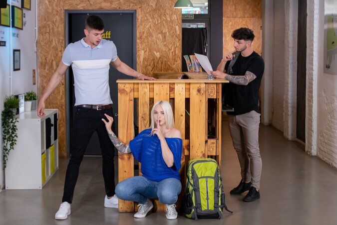 She wants him to caress her all over before fucking her silly