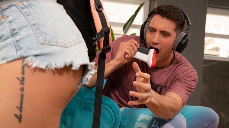 She is unique not only in appearance but also in fucking style