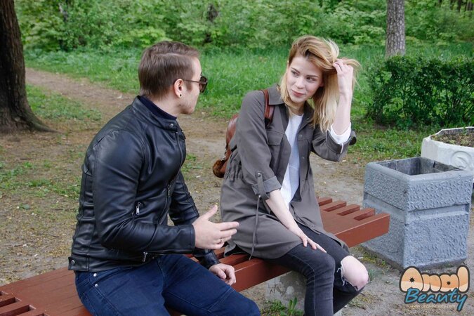 Crystal Maiden enjoys rough anal sex as her guy fucks her doggystyle