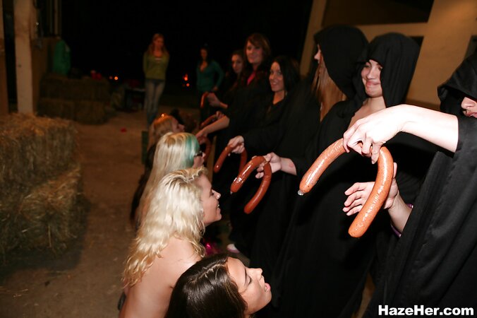 Horny lesbians have a wild orgy with toys and pussy licking