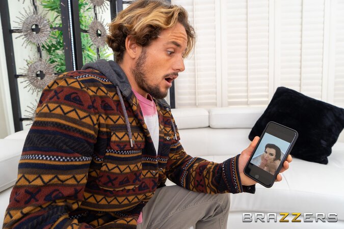 Becky Bandini gets fucked through her ripped nylons by Tyler Nixon