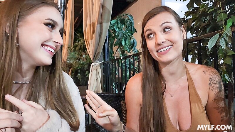 Kenzie Love and Laney Grey get wet and wild with Allen Swift outdoors