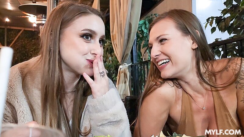 Kenzie Love and Laney Grey get wet and wild with Allen Swift outdoors