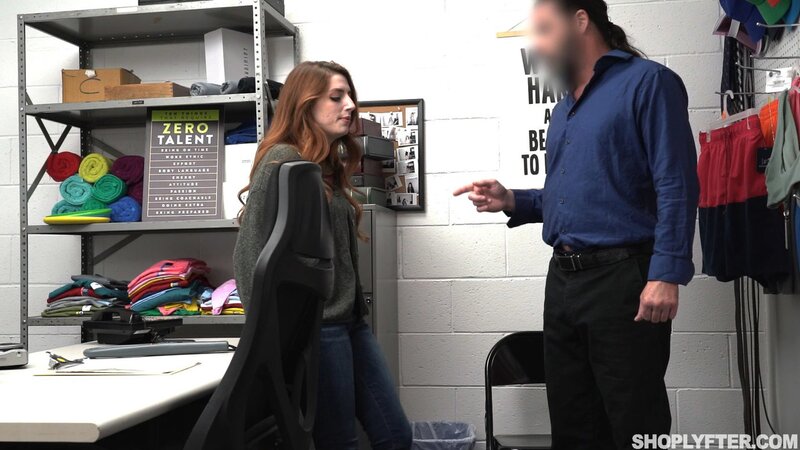 Aria Carson gets stripped and fucked by Jack Vegas in the office