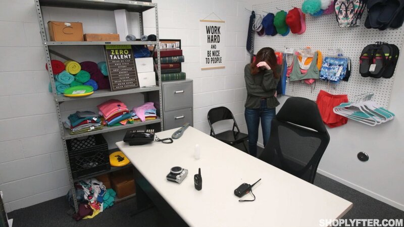 Aria Carson gets stripped and fucked by Jack Vegas in the office