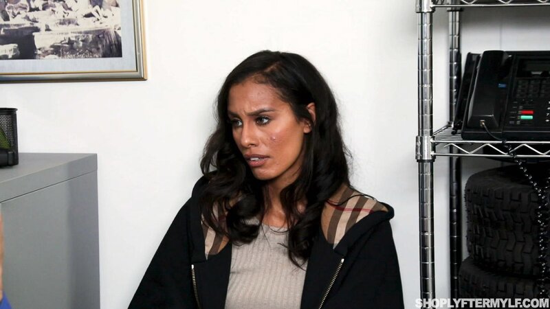 Kylie La Beau gets punished and fucked by Tyler Steel for stealing items