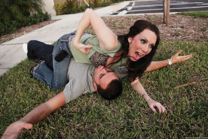 RayVeness chases down a younger man and fucks him senseless