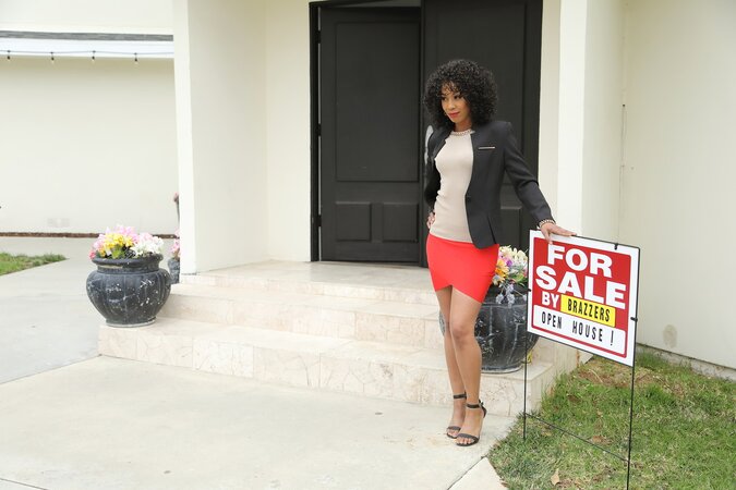 Ebony superstar Misty Stone gets fucked by her friend's boyfriend