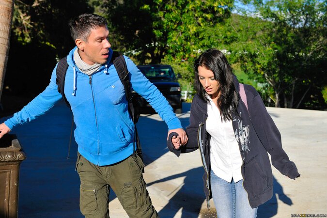 Brandi Love having sex with the handsome DILF Mick Blue