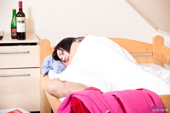 Hot teen conjures up an old man to live out her wild fantasies