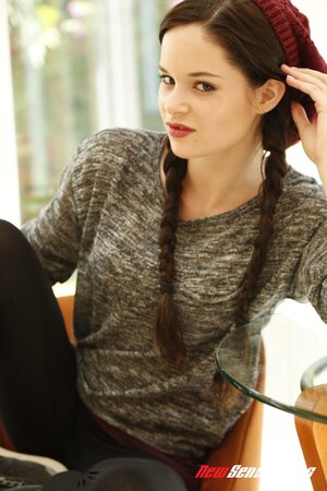 Fair-skinned girl Jenna J Ross gets fucked by Xander Corvus after licking his big dick