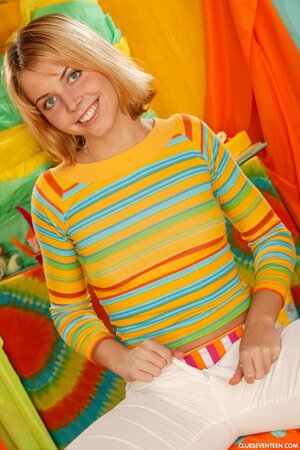 Monique Matejovska enjoys showing off her big booty and masturbating with a dildo