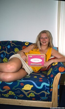 Judith C shows off her naked body in Club Seventeen photos