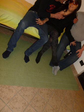 Lucrezia and Gaetano enjoy a threesome with PD Jo