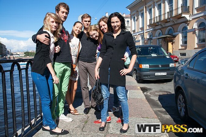 Taissia Shanti and college students enjoy group sex after playing Twister