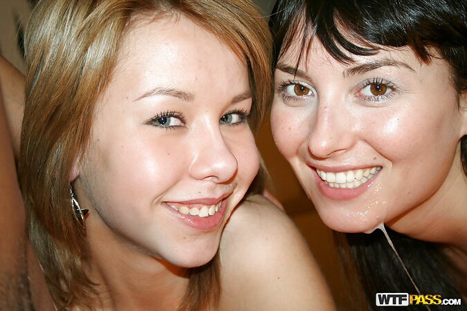 The house party started slow but it ended with lots of cumshots