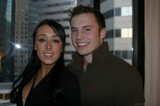 Skinny brunette gets licked and stuffed with hard fucking meat