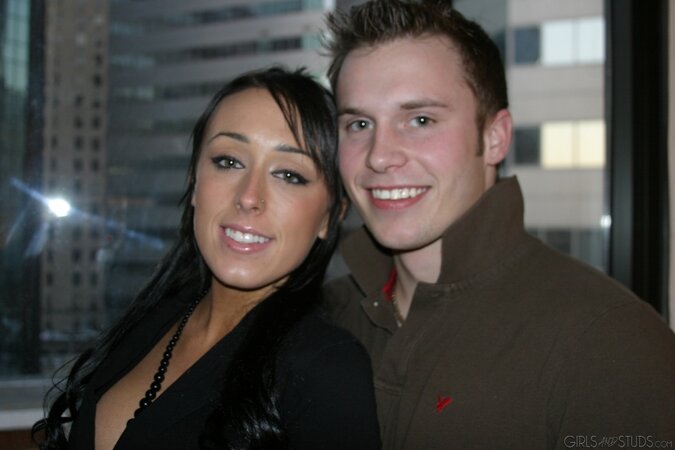 Skinny brunette gets licked and stuffed with hard fucking meat