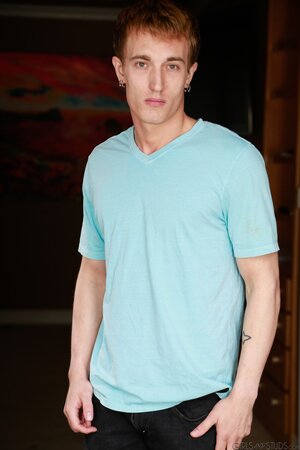 Sassy brunette amateur Heather Vahn flashes panties and enjoys doggystyle