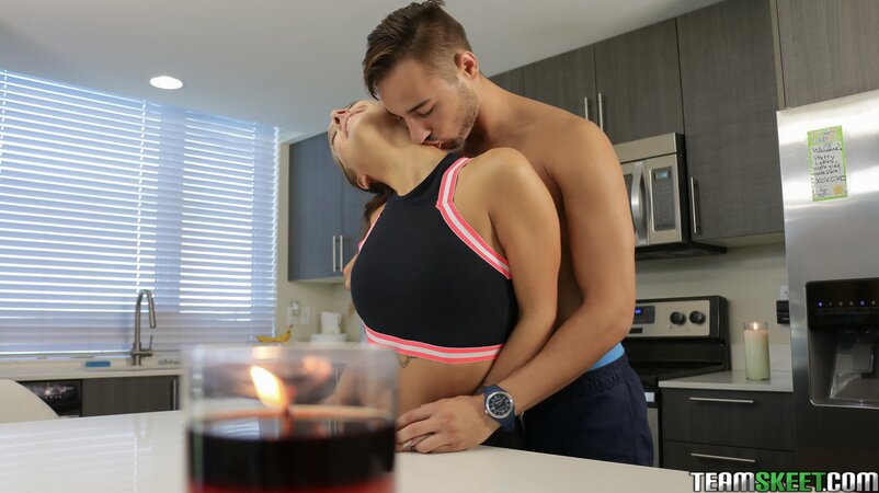 Evelin Stone with small tits gets licked and fucked silly