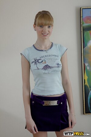 Blonde shows her body in the best way before getting fucked