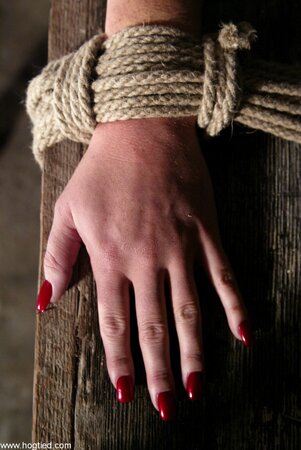 That foreplay feels like a countdown when you're THAT helpless