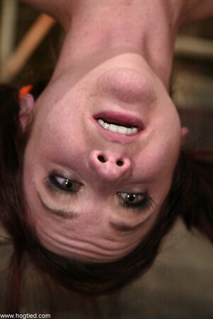 Pinky Lee enjoys being hogtied