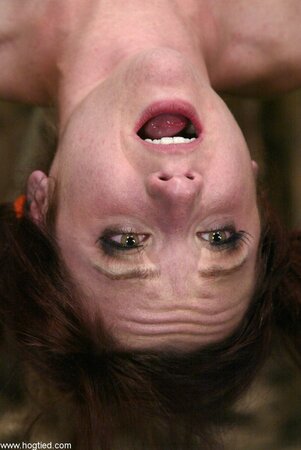 Pinky Lee enjoys being hogtied