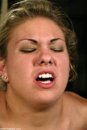 The slow drag of another slave's fingers makes her so wet