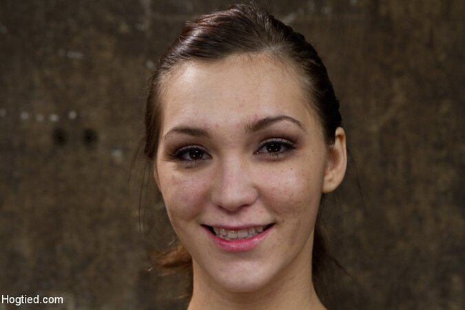 Tall and kinky brunette will have to say thank you to this creep