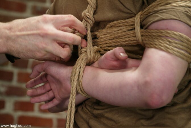 Soft bitch with small tits agrees to get dominated by a creep