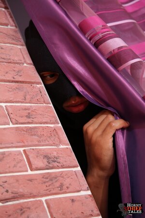 Home invaders decide to invade her tight 'lil holes as well