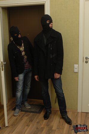 Dudes break into her apartment to wake her up, fuck her up