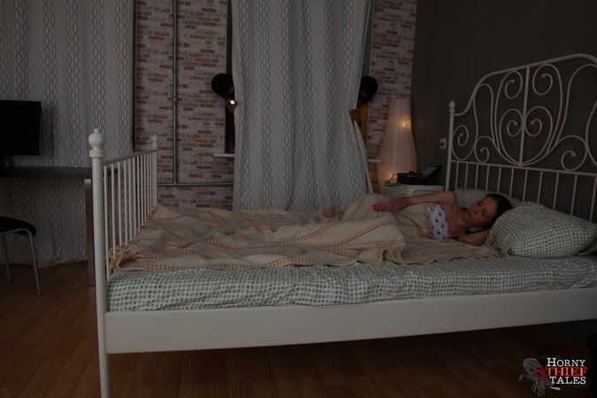 Simone Style is forced into sex by masked robbers at night