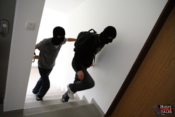 Beautiful girl with nice tits is going to get double stuffed