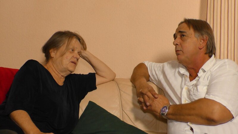 Old bitch teases with her big booty before fucking her hubby