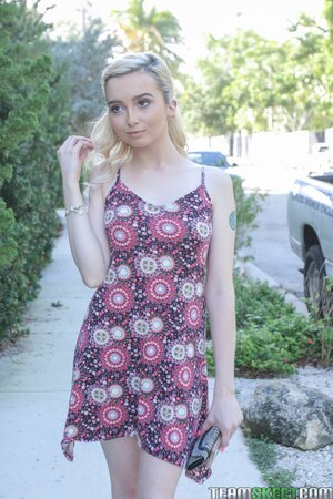Lexi Lore flashes sexy panties before Kyle Mason date fuck