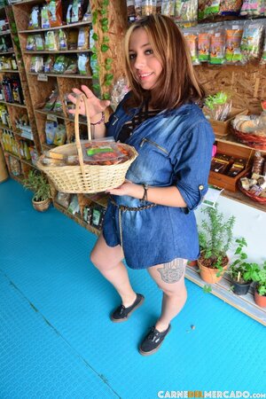 Elisa Marin loves denim and hardcore fucking as well