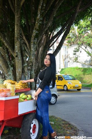 Maria Del Rosario has to showcase her big round tits today