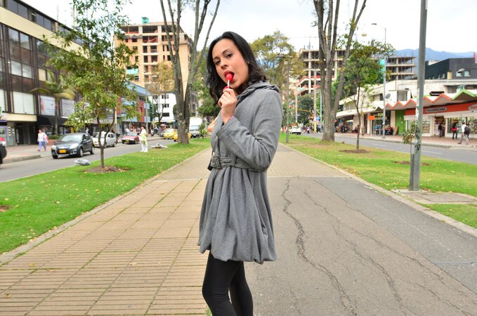 Charming Catalina Prada shows sexy curves on casting couch