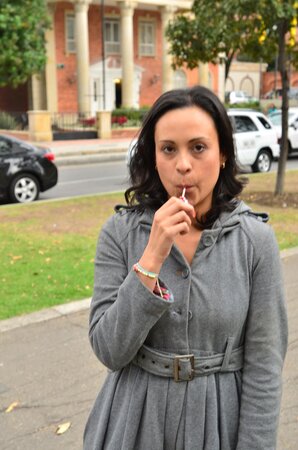 Charming Catalina Prada shows sexy curves on casting couch