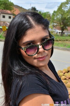 All this lengthy teasing session, he watches, then joins