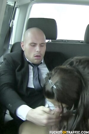 Brunette gives us a proud smile after a passionate fuck