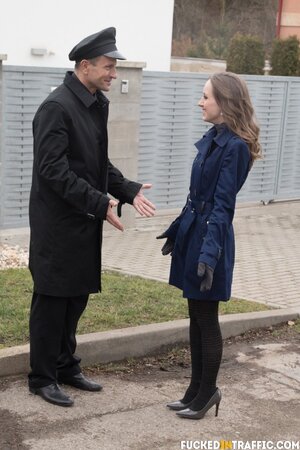 Skinny and pale whore Natalia Pearl is going to ride cock